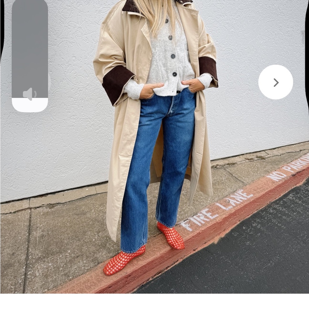 Stylish Tan and Brown Women's Coat